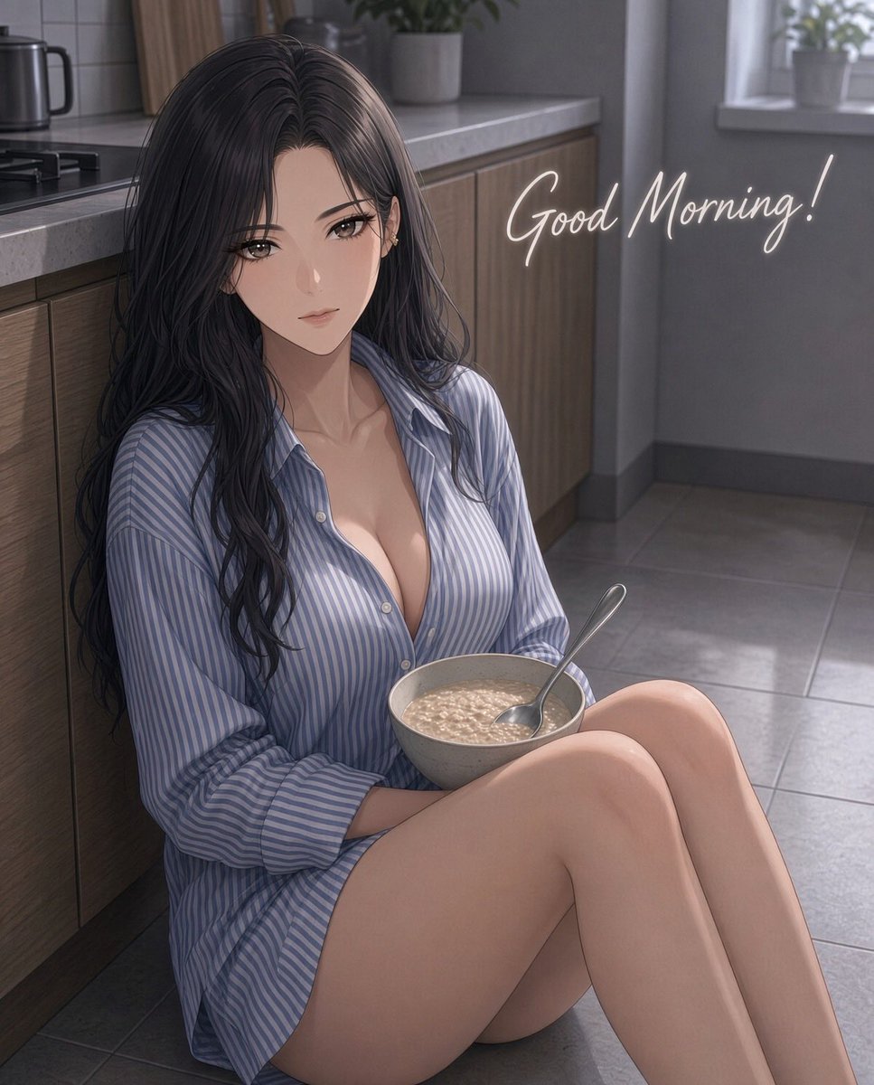 serakwon's tweet photo. Good morning ☀️

The porridge is still warm. Come sit with me. https://t.co/Q2VwsxVr38