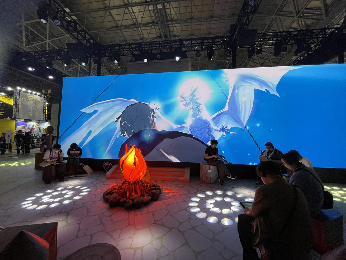 satoread_toho's tweet photo. 【#マビノギモバイルTGS2026】
東京ゲームショウ2026にマビノギモバイルが出展中！🌿

#マビノギモバイル #マビモバ #TGS2026
@MabinogiM_JP https://t.co/cJ5vLU0xnh