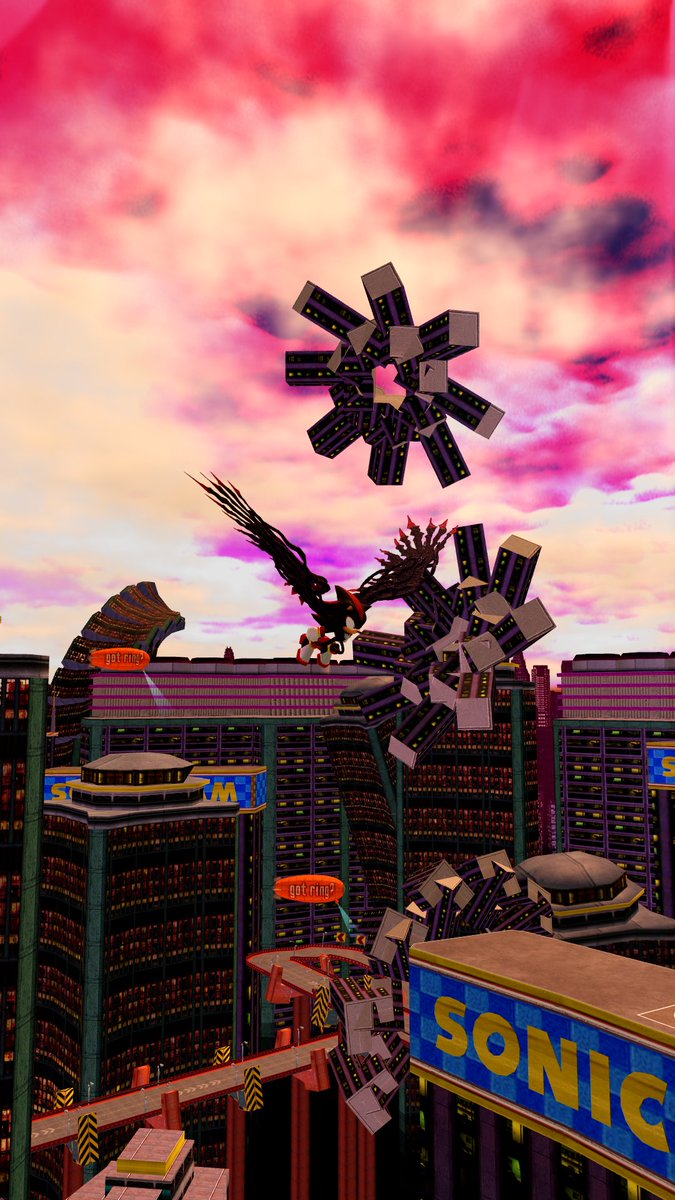 xross64's tweet photo. ソニックスピードシミュレーターもといRobloxが縦画面モニターに対応していたので縦画面で色々
割と良さげ https://t.co/js5dk8YRnl