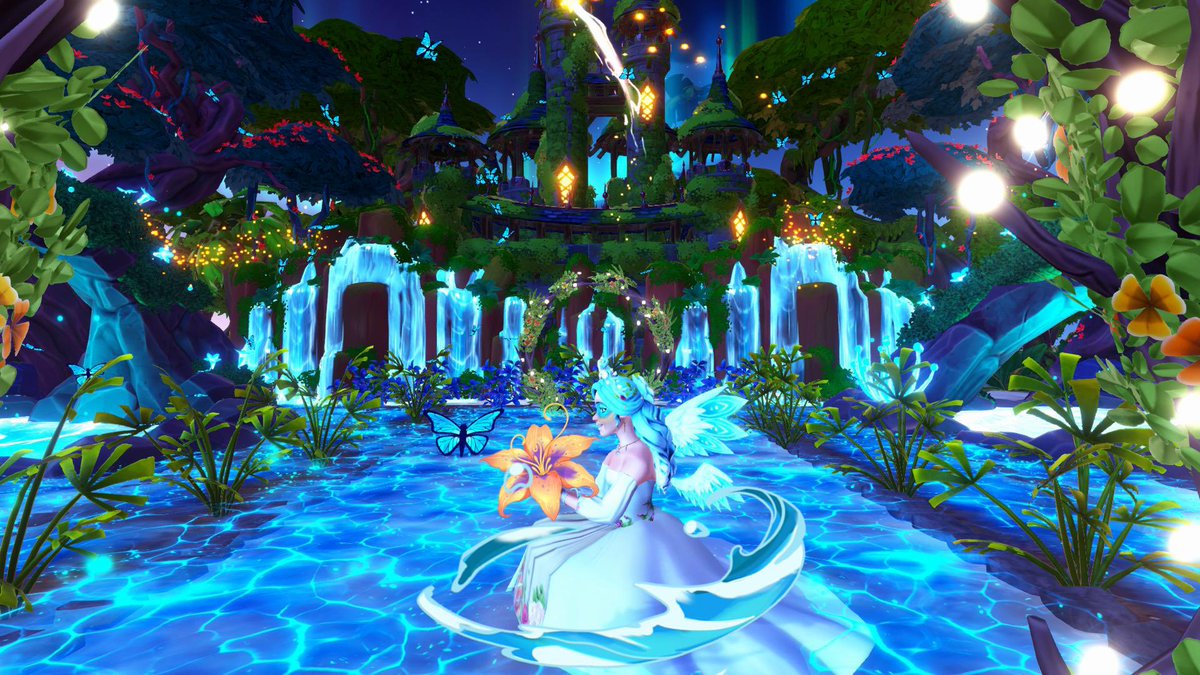BridgettePtg's tweet photo. Shapeshifting SuperStar dreamsnap!!! I had almost forgotten about swan lake/barbie. #disneydreamlightvalley #disneydreamlightvalleydreamsnapchallenge https://t.co/WT5VQnB6LO