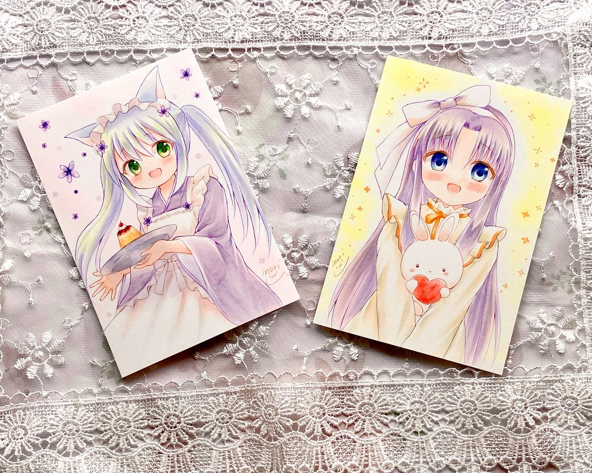 ria_sukerret's tweet photo. 昨日描いてた線画2枚塗れました！
瞳の塗り方ちょっと変えてみたのですがこれはこれでいい感じになって嬉しい！可愛いね〜！／(＊ ´  ω ` )＼💗

＃メルメリィマーケット
＃メルメリィ
＃ｍｍｍ_vol24 https://t.co/mGW0nEhJWG
