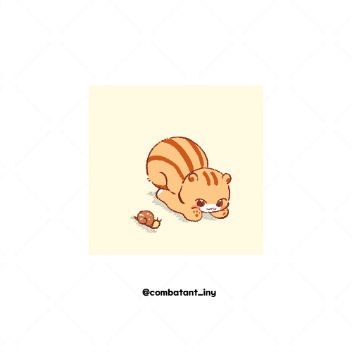 combatant_iny's tweet photo. 🐌🐿 https://t.co/OvwbVr91K3