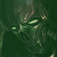 ParadoxRoot's tweet photo. Speaking of eyes, a pair of glowing green eyes manifests within the nearby darkness, their presence seemingly fixed upon Maev from where she sits. Whatever expression they might hold remains impossible to discern from their position. https://t.co/E4YjbIKkbC