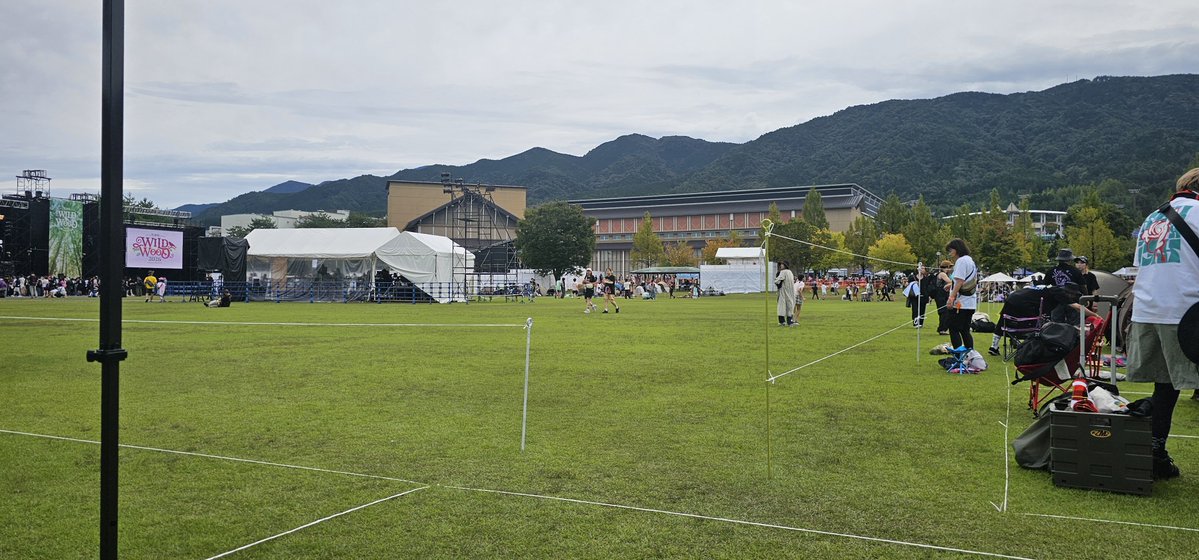kimachandrums's tweet photo. 中津川WILDWOOD2026
二日目🎵 https://t.co/qZYSbj3Fkc
