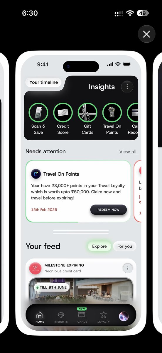morewithcards's tweet photo. SaveSage got a major redesign 👀

Cleaner layout, better visual hierarchy, smoother navigation and a much more polished overall experience.

Definitely feels more modern and easier to use 🔥.

#SaveSage #Fintech #CreditCards #Rewards #PersonalFinance #India https://t.co/7Km1PWP7GU