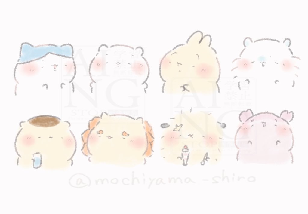 mochiyama_shiro's tweet photo. ちいさくてかわいいやつら。 https://t.co/iS8YEqN1v6