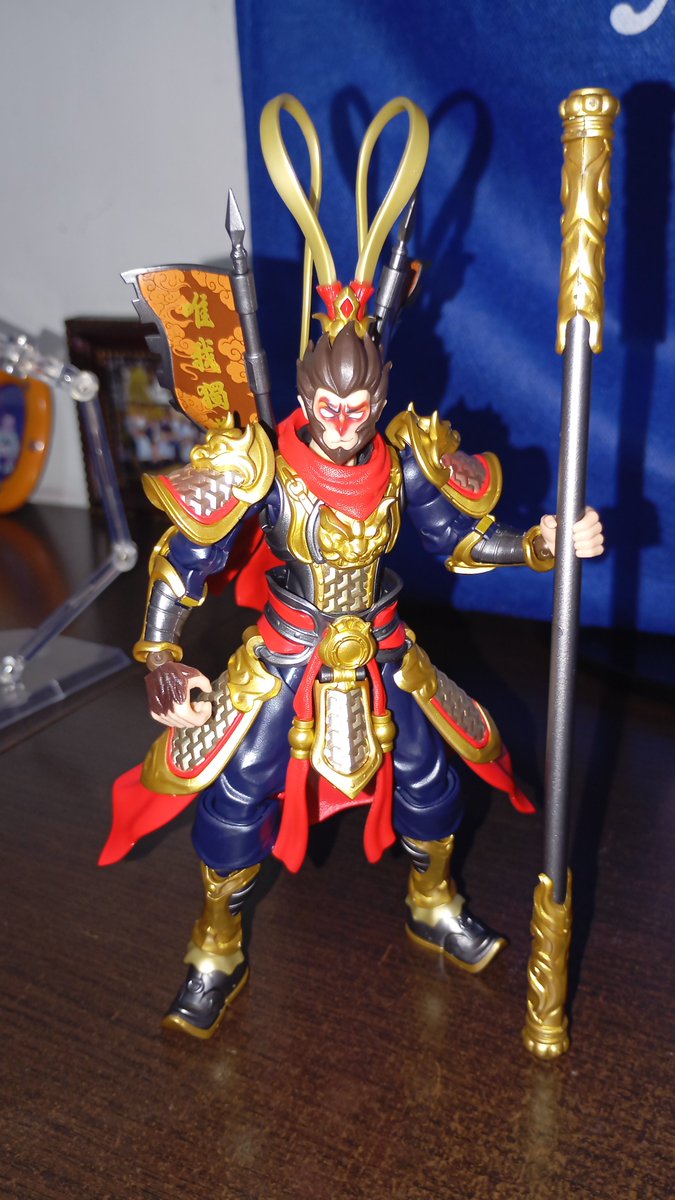MrLeroy01's tweet photo. Conseguí la figura que más esperaba del año, el Blokees sun Wukong, como amante del personaje deseaba conseguir una figura del personaje y genuinamente considero que es tal vez la mejor opción disponible en relación calidad precio https://t.co/vwI4d05ws5