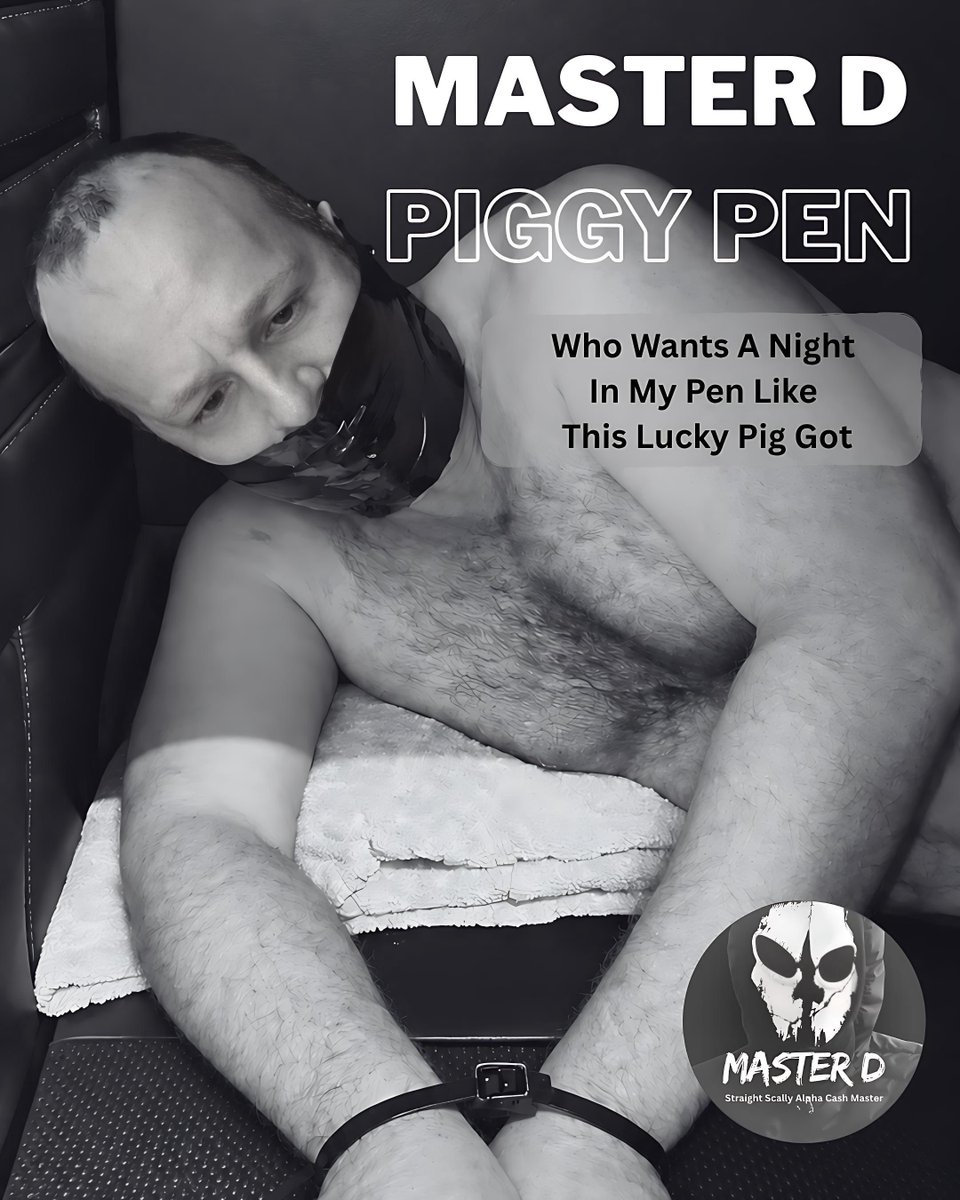 UKScallyAlpha's tweet photo. Think you could handle a night 🔒 in my piggy pen ? All alone in the dark, Kept in a remote location so nobody would even hear your muffled cry’s…

First things first, You agree it’s what you want and that it’s consensual ! 

Master has remote high quality cctv trained on the pen, So whilst I’m at home in the warmth and comfort I’d be monitoring you to make sure your discomfort is to its maximum all night. 

The only luxury you get inside the pen is a blanket and a bucket, That’s if you can move your hands 😂

This is how you maggots should be treated, Outta the way of us true alphas. 

#obey #cashpiggy #betamale #serveme #alphamaster