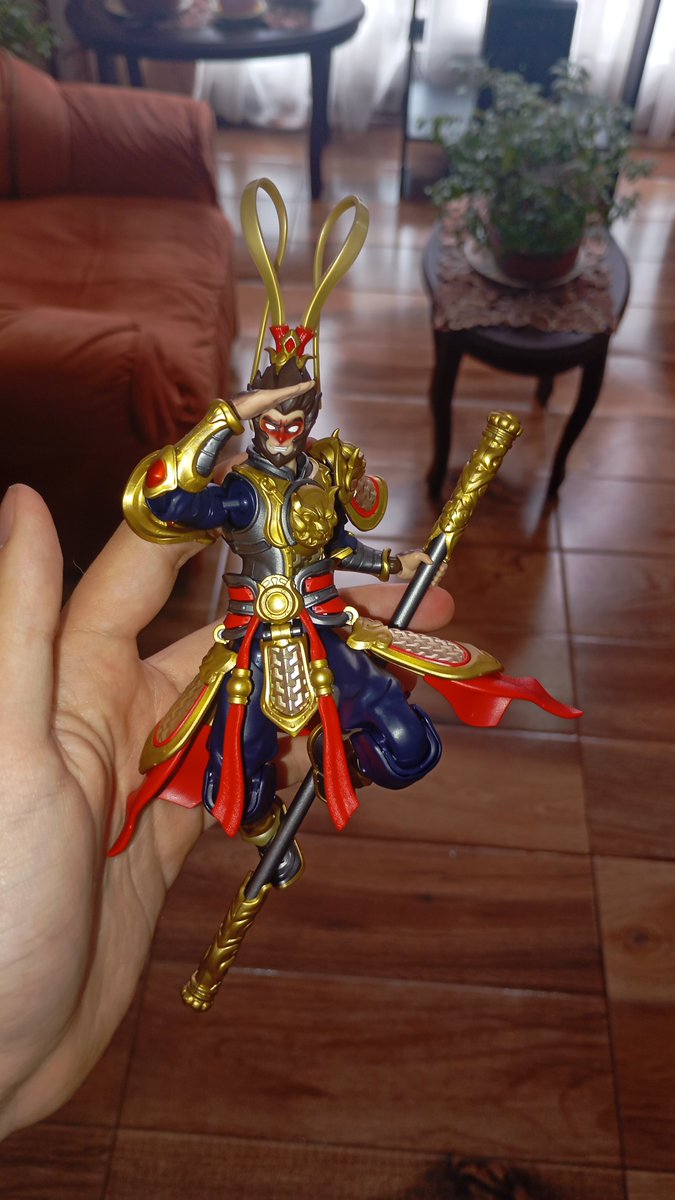 MrLeroy01's tweet photo. Conseguí la figura que más esperaba del año, el Blokees sun Wukong, como amante del personaje deseaba conseguir una figura del personaje y genuinamente considero que es tal vez la mejor opción disponible en relación calidad precio https://t.co/vwI4d05ws5