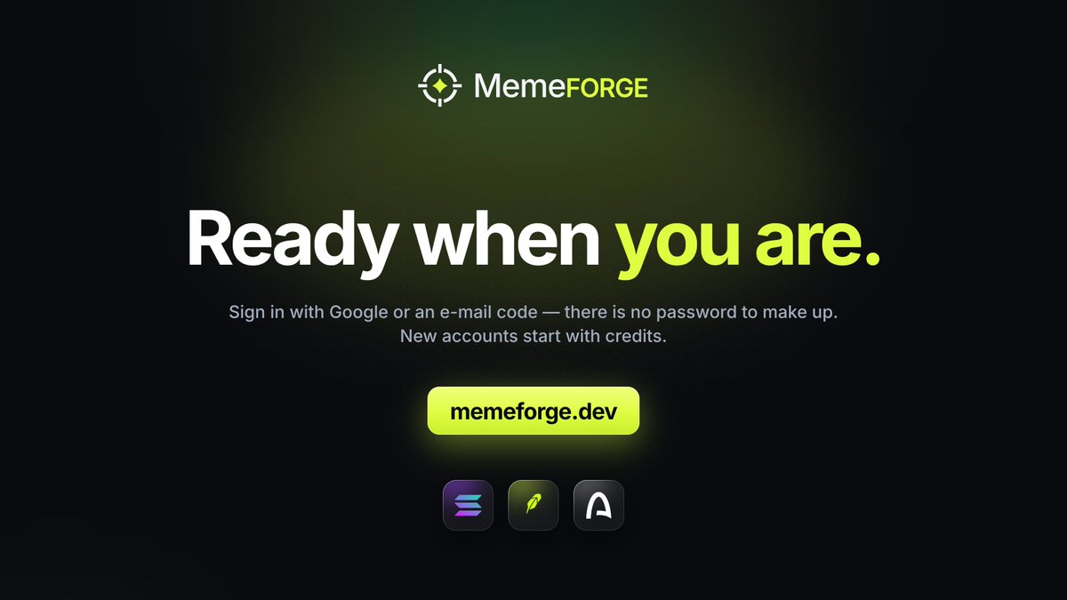 memeforgeapp's tweet photo. Ready when you are.

https://t.co/x0qxK4aGTC https://t.co/n6WHEG2c5b