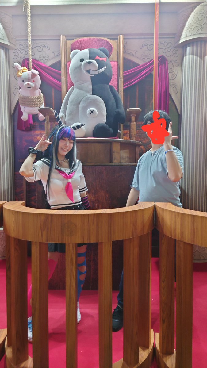 ROELmjth's tweet photo. #ダンガンロンパTGS
澪田唯吹と撮っていただけました!! https://t.co/4AGiiS86Gj