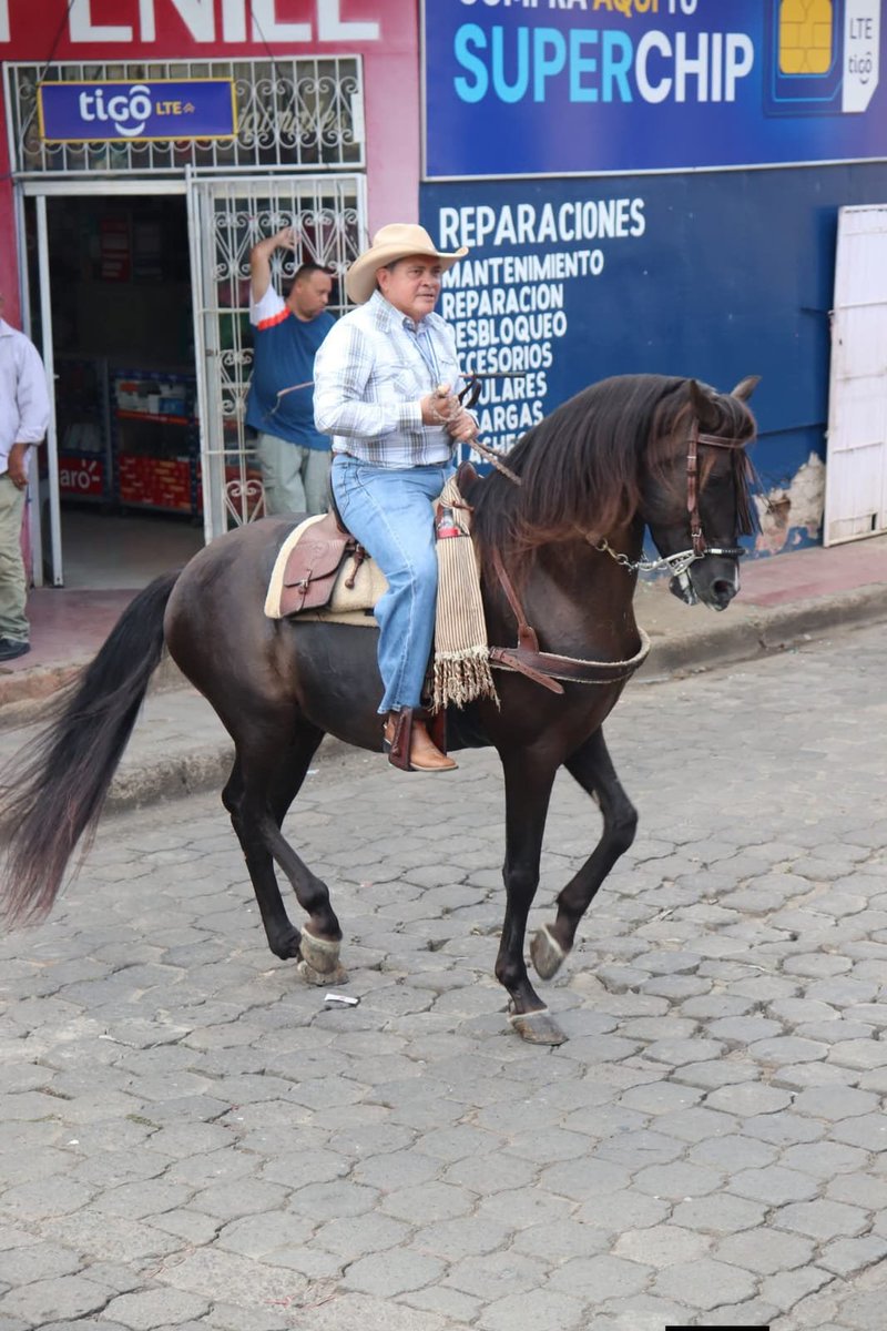 AdelanteSiempr_'s tweet photo. 🐎🇳🇮 ¡Juigalpa vivió la gran Cabalgata Patria y Libertad! Tradición, orgullo chontaleño y pasión por el hipismo se unieron en el Concurso de Caballos Trotadores, con participación de ganaderos y jinetes. ¡Juigalpa, Capital del Hipismo Nicaragüense, cabalga siempre más allá! https://t.co/xgZzJrywt8