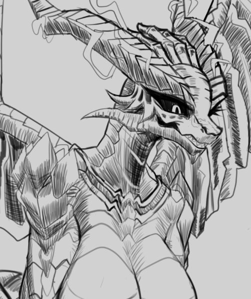 PotatoKamaos's tweet photo. Lansseax dragoness, but hole https://t.co/hNWmvHctLi