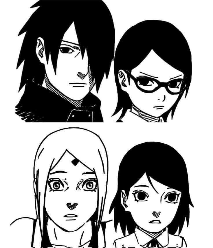 sasusakuworld's tweet photo. she really is the result of their love 💗 https://t.co/KFuLAcUbef