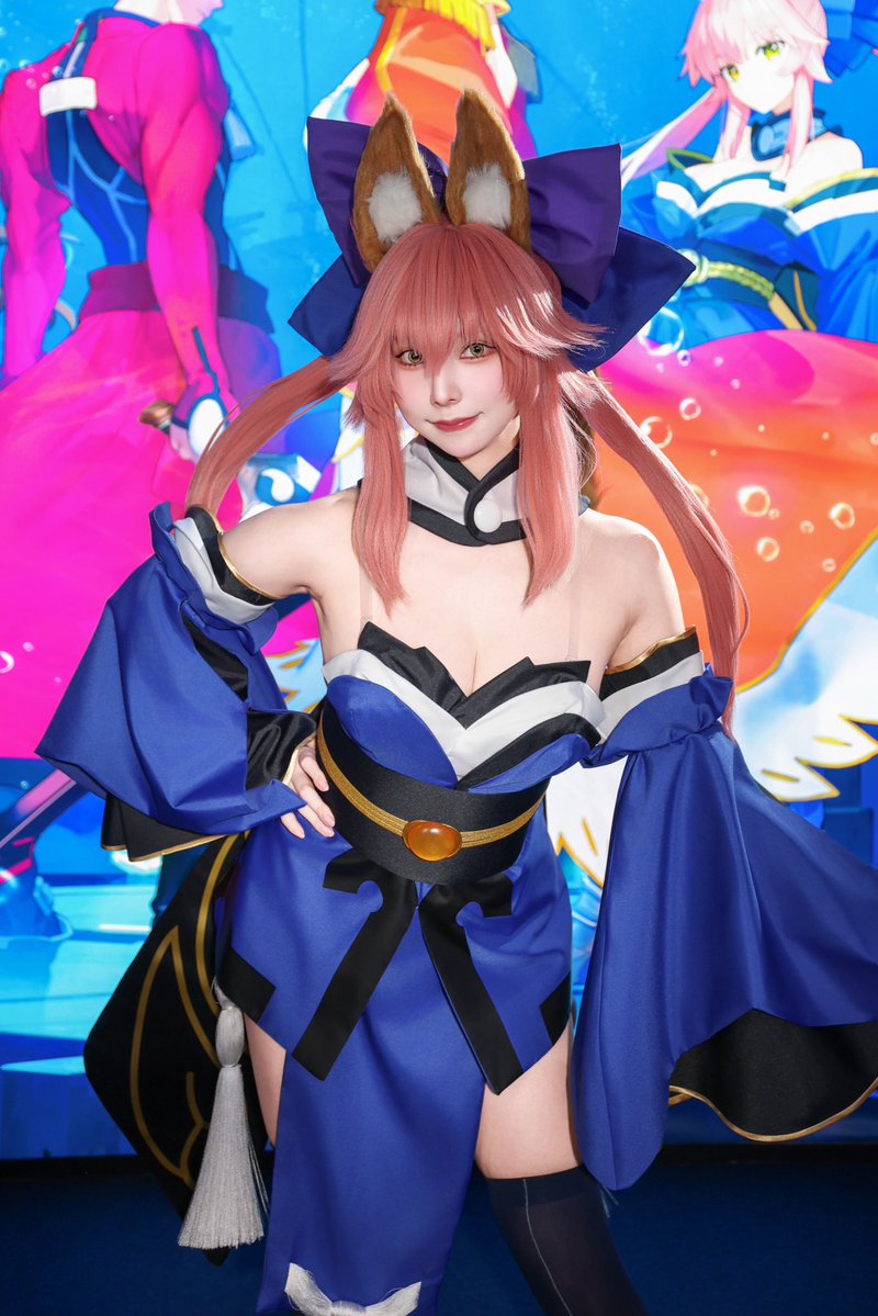 kc_2_cos's tweet photo. 東京ゲームショウ一般公開2日目！
最終日もアニプレックスブースにて、
Fate/EXTRA Record キャスターのコスプレでお待ちしております♡

#TGS2026 
#FateEX_Record 
#EXTRAリメイク https://t.co/saT4CLeUzL