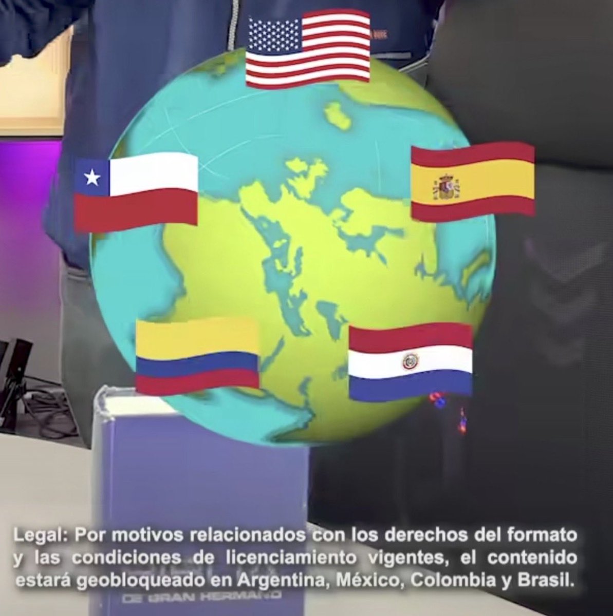 RealTimeRating's tweet photo. Cuentan que Gran Hermano Uruguay va a estar disponible para todo el mundo MENOS PARA ARGENTINA y tres países más. https://t.co/BRsY2PEJcD