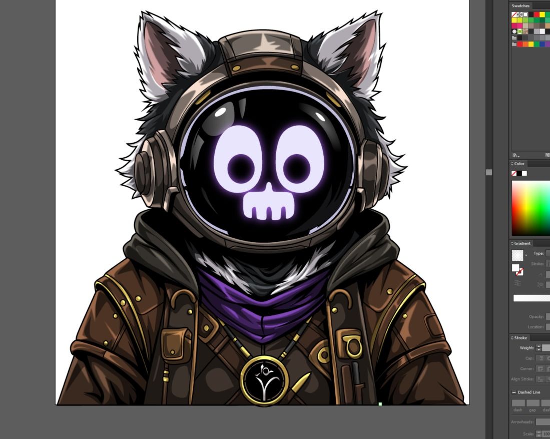 Marine_vt's tweet photo. 🚨 LOOKING FOR A NEW HOME! 🚨

This space wolf is up for grabs! 🐺

I’d love to see this character go to someone who’ll give him a good home 🥺

Interested? DM me!

#furry #furryart #furryartist #adoptable #OC #artforsale https://t.co/zbCO1XEEqZ