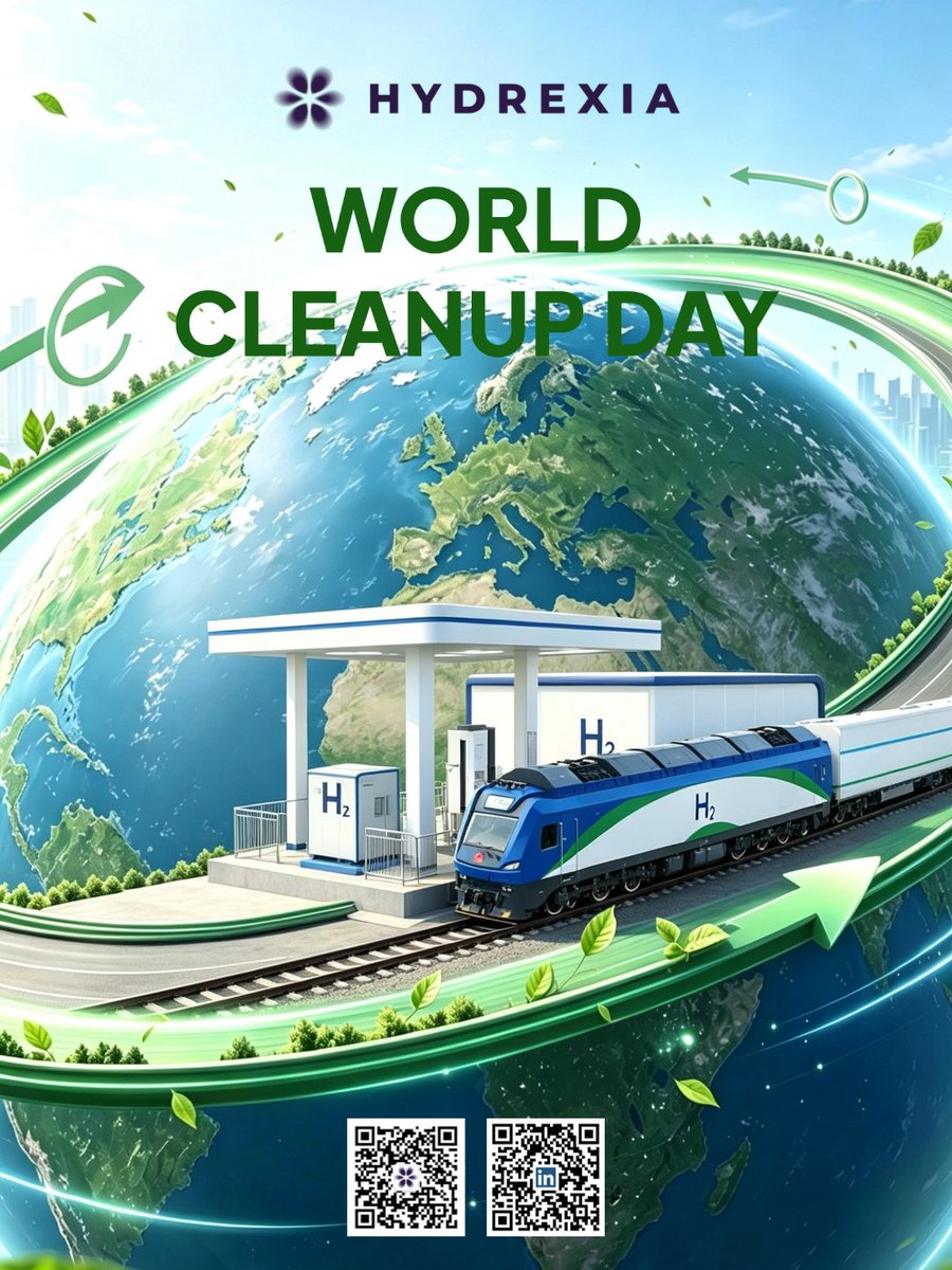 HydrexiaGroup's tweet photo. World Cleanup Day.

#Hydrexia #WorldCleanupDay #HydrogenEnergy #NetZero https://t.co/LEVqfzsrGI