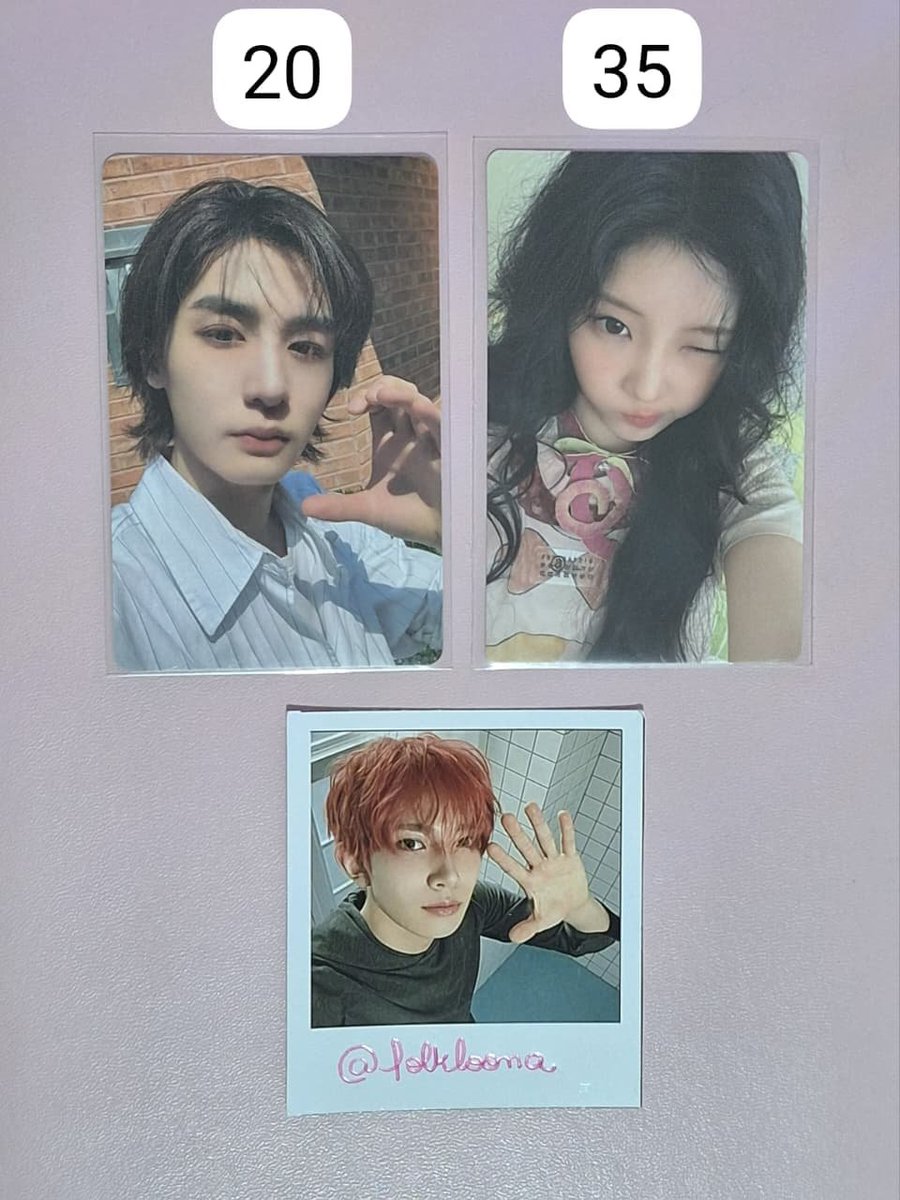 foIkloona's tweet photo. vendo | venda boynextdoor leehan illit wonhee 

— valores na imagem + frete a calcular por superfrete
– mando foto/vídeo no pv
— envio nessa semana https://t.co/HV5ECtPKnG