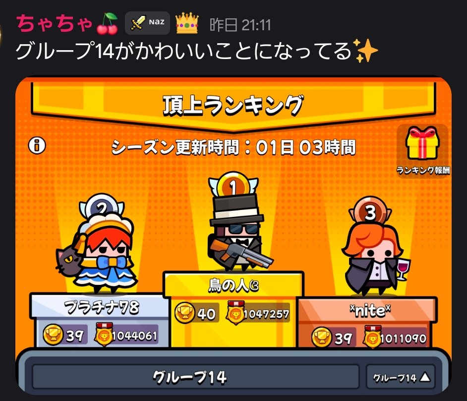ChachaSurvivor's tweet photo. グループ７もコラボの奇跡を願いします🎋
#ダダサバイバー https://t.co/SIPlsAZpiB