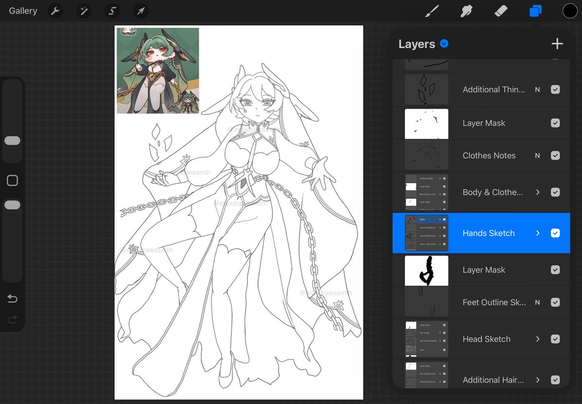 maxdrawssmth's tweet photo. I improved the proportions &amp; some details (hope to not have gone too far), now it should almost be ready to color! While drawing I also got an idea for the background… I hope to finish everything within the Anniversary 🥲
#トリックカル https://t.co/TXho3dcImI