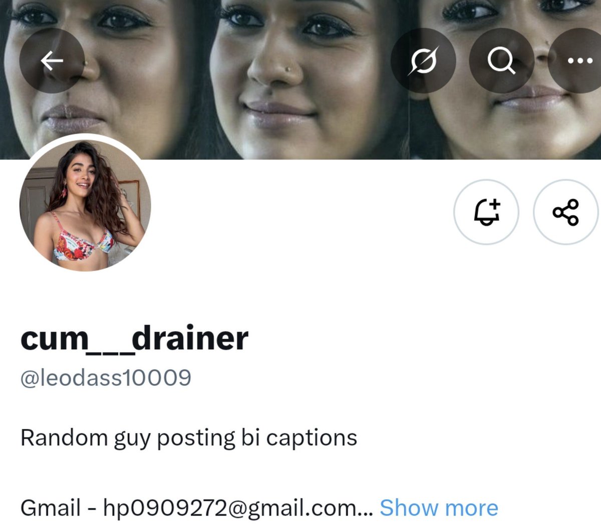sam_sexual's tweet photo. Hey guys this is me c#m drainer and tamil_bivers old I'd suspended so en yaruna miss panna inga follow panikoga🙏 https://t.co/wsoXQssT7z