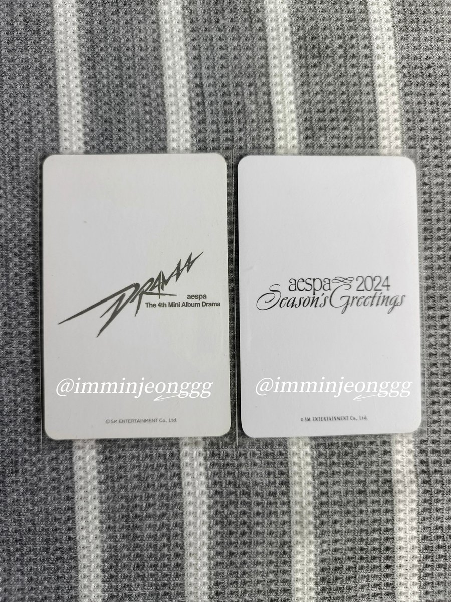 imminjeonggg's tweet photo. wts | want to sell ina

winter smstore drama/helm, winter sg24/winmel
╰┈➤💰offer
╰┈➤ dm for details
╰┈➤ exc pack 5k +  🍊
🏠 jakarta. 

t. wts photocard aespa karina giselle winter ningning pob smstore drama sg24 melet winmel helm https://t.co/HjcEm3A1by