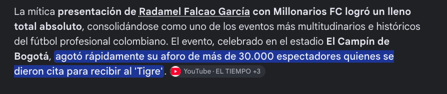 43123Mgmt's tweet photo. @SebastianSSJ259 @ro77en @nacionaloficial Fuente: Arial 12. El Campín ni siquiera alcanza esa capacidad. Y con Falcao se agotó todo. Si no entraron más es porque no se podía. https://t.co/T7VD45FHFt