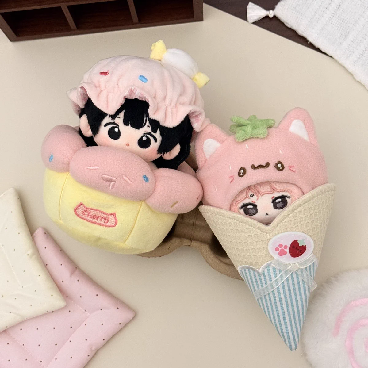くりーむそーだ　めろん　5㎝　無属性　自作ぬいぐるみ アイメロ on X: 