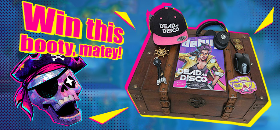 deadasdiscogame's tweet photo. Yarrr, we be feelin' generous! We've teamed up with @pr_pirate to give away this unique chest of booty from both our crews! 🏴‍☠️

Follow @deadasdiscogame + @pr_pirate, like, repost, and reply with your funniest pirate meme! 

Make us laugh, or walk the plank!

#TalkLikeAPirateDay https://t.co/MZUHcp51lE