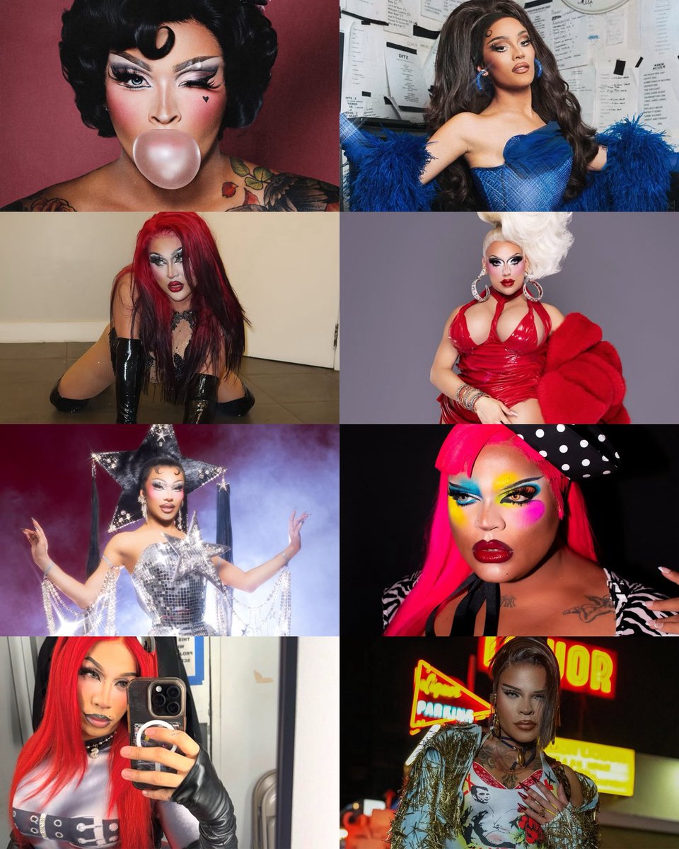 DragDiors's tweet photo. picking my one favourite drag queen from the last recent 8 seasons of drag race. #DragRace https://t.co/G5VqETpH8L