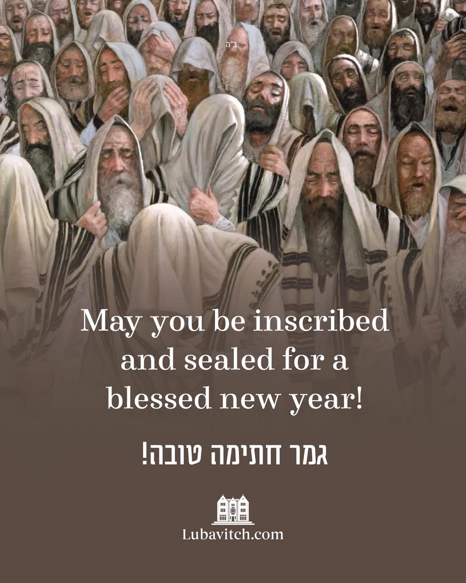 Lubavitch's tweet photo. Wishing you and yours a meaningful Yom Kippur!

The doors of prayer are wide open, make every minute count! https://t.co/Rri1x58Bmm