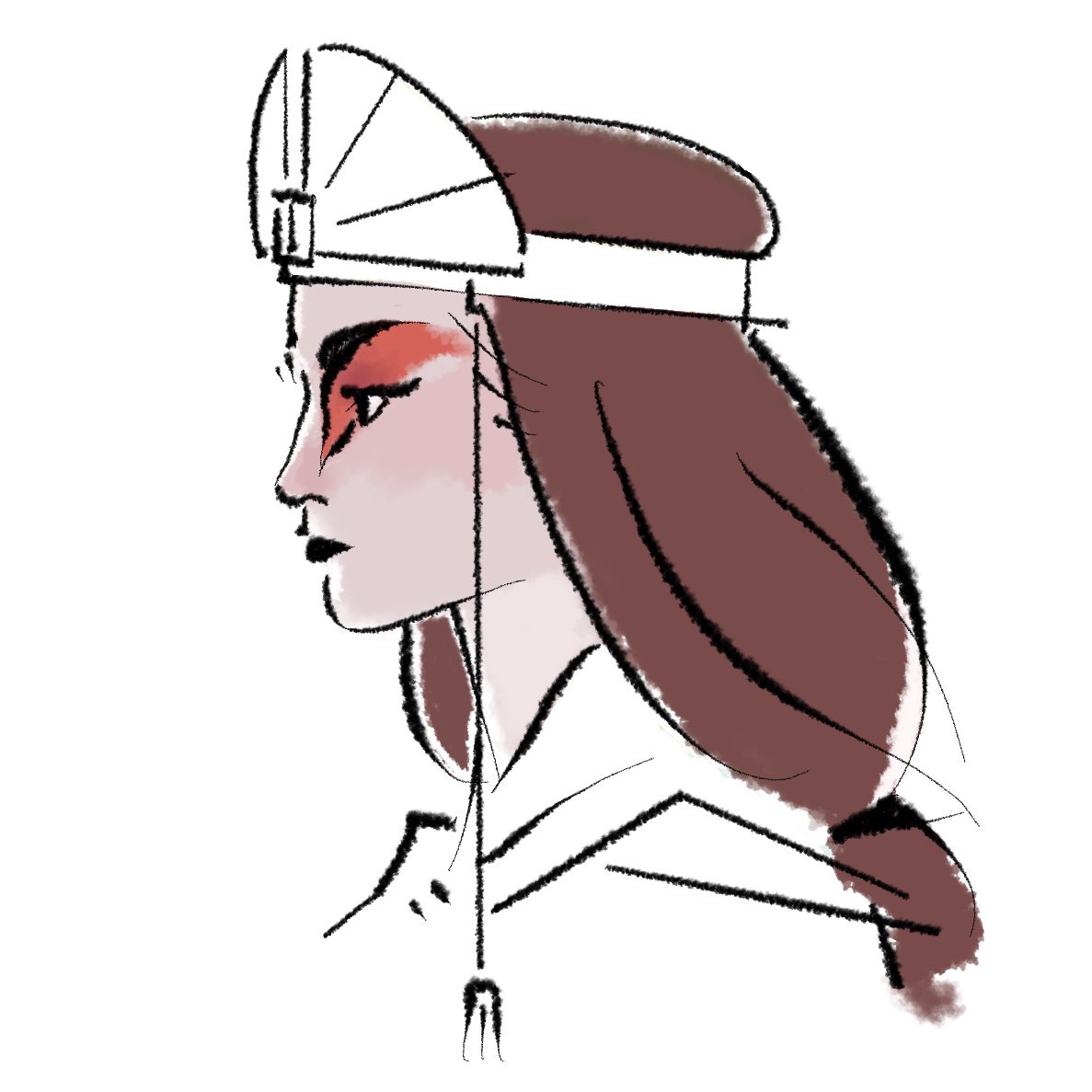 orphismes's tweet photo. colored kyoshi sketches from the corner of my notes to end the night! #atla https://t.co/RWi6VWHBAv