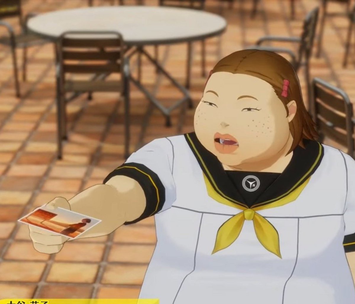 Edgar398794541's tweet photo. Am I only one who's happy how looked good hanako is??? LIKE DAMN she looked so cute omg (I wanna squish her) https://t.co/KGt1757qjW