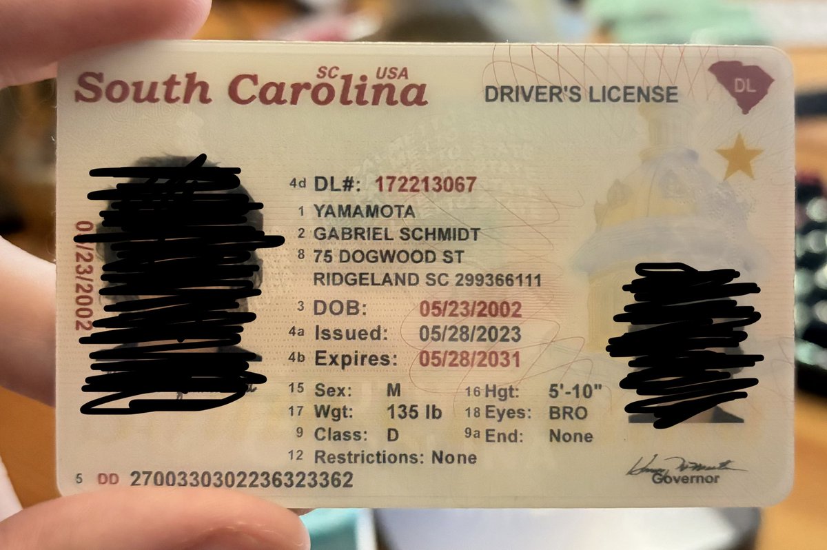 fmashimaru's tweet photo. the one time i got a fake ID the guy misspelled yamamoto and to this day i keep it as a relic. https://t.co/pt1oLmAWKu