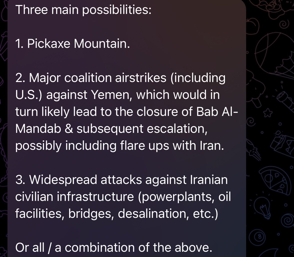 WW3_Monitor's tweet photo. MIDDLE EAST SPECTATOR HAS THESE 3 POSSIBILITIES AFTER CAMP DAVID MEETING

🇺🇸🇮🇷‼️‼️‼️‼️‼️‼️‼️‼️‼️‼️‼️‼️‼️ https://t.co/AtH4FiGVb9