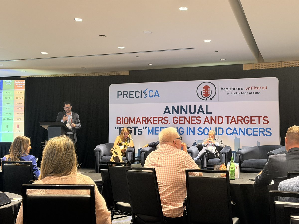 PGrivasMDPhD's tweet photo. Fantastic to join such a great group @karima_oualla @WalterStadler5 @VivekSubbiah we missed @shilpaonc (flight issue). Lovely audience participation, thanks @chadinabhan for amazing #BGT2026 @BalazsHalmosMD @BlasePolite @DrSapnaPatel @HutchPresident @fredhutch @DrKarineTawagi https://t.co/JHQQnHCjA9