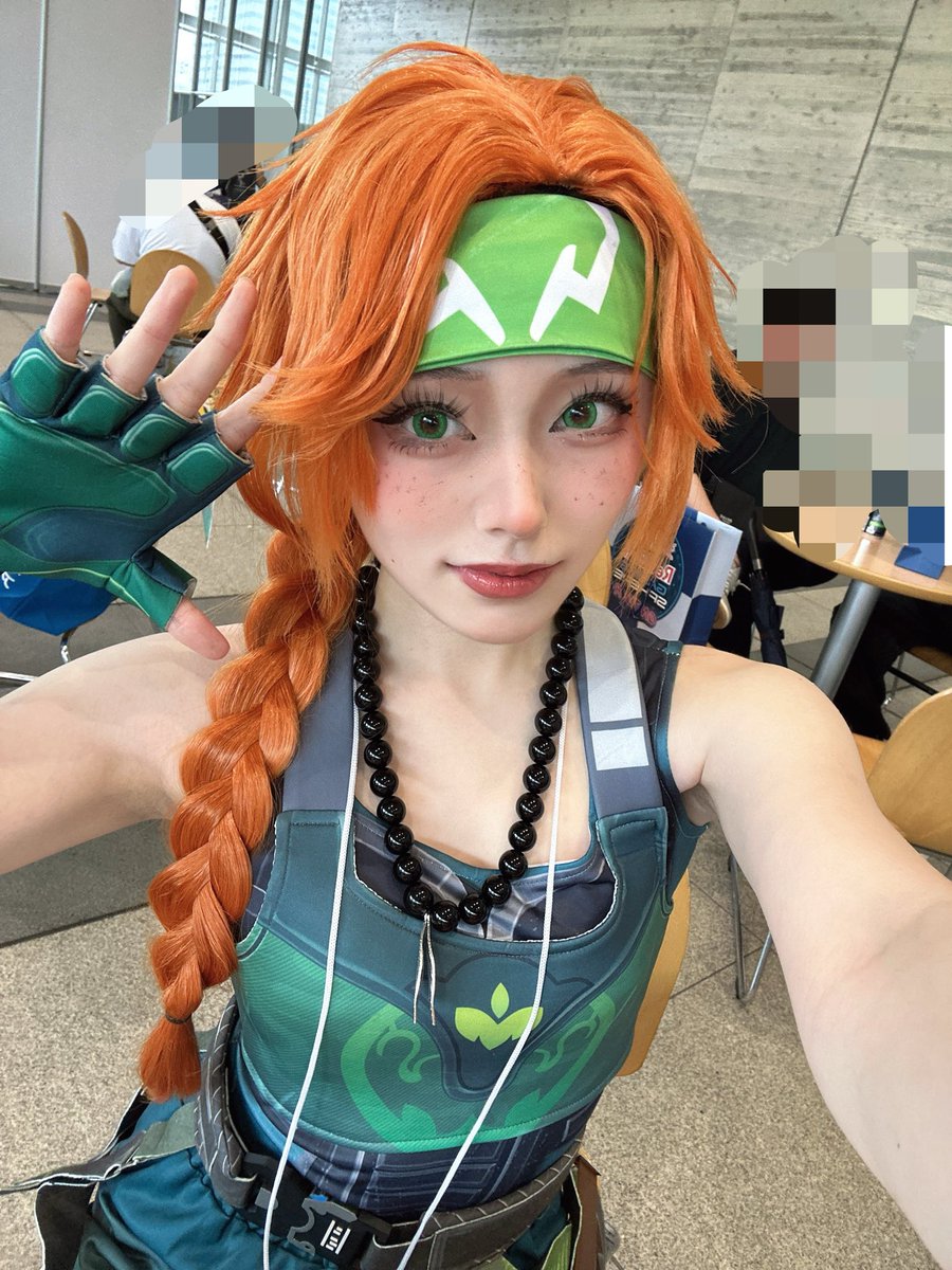 enua_cos's tweet photo. スカイであそびにきた～～！🦜 #valorantcosplay #TGS2026 https://t.co/JxyK7paTd4