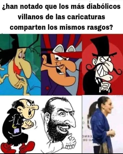 GARCIPAVON's tweet photo. ''Di@bólicos villanos'' 👺😈