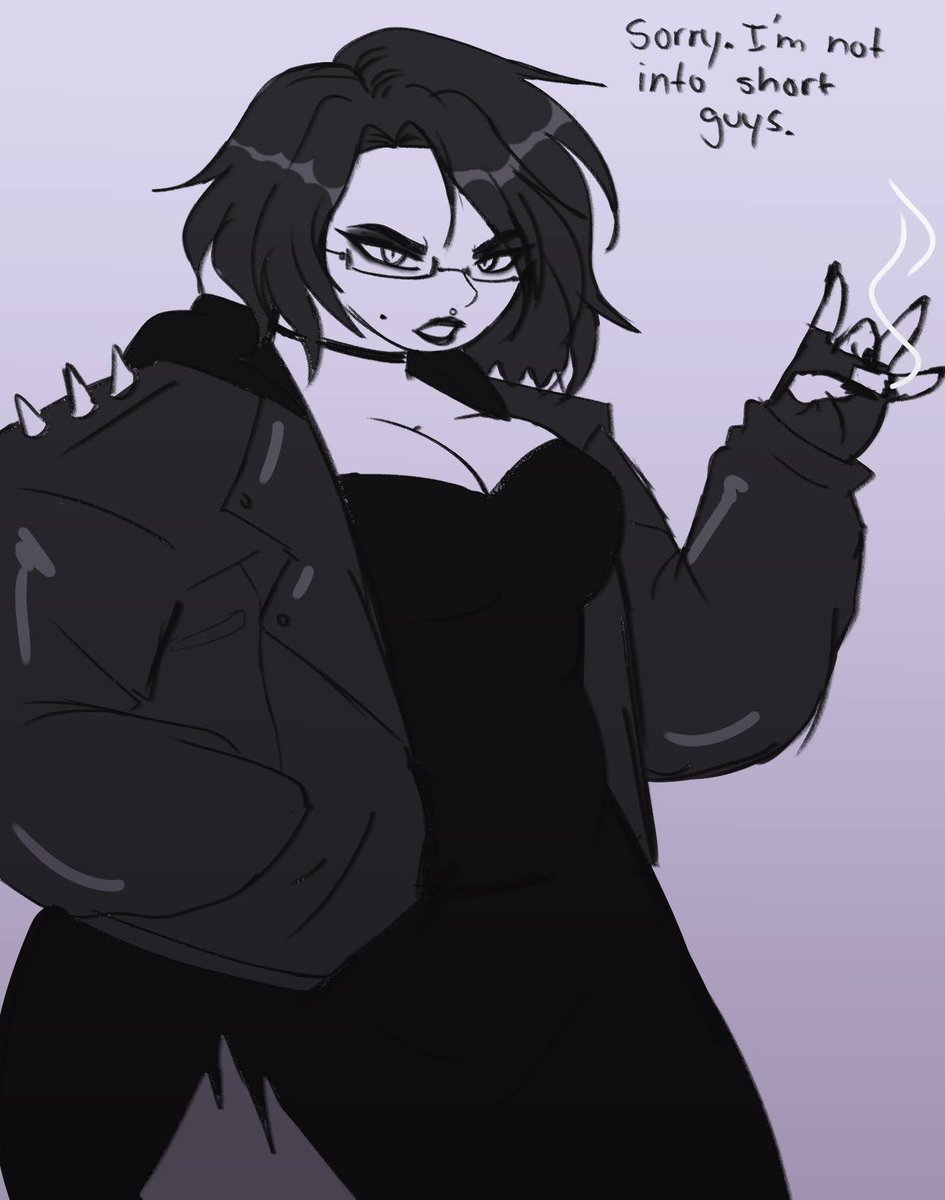 zythulhu's tweet photo. Still alive, just been working a ton..
Anywaysss here's slasher!zyn with short hair, the concept art of it, and then a portrait of my sona 🖤
-
| #digitalart | #slasherau | #sona | #art | https://t.co/m18W212MCG