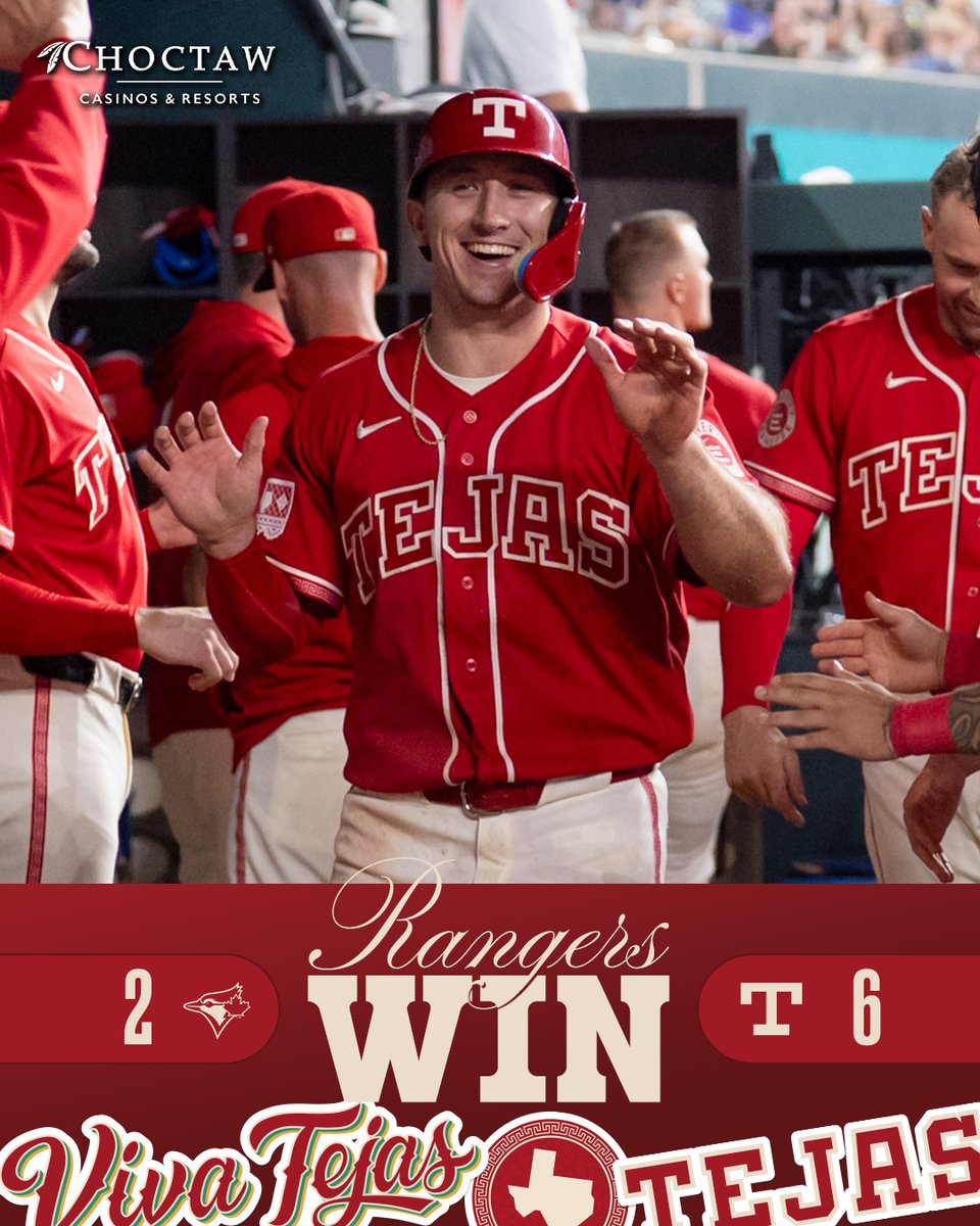 Rangers's tweet photo. Getting the job done. #AllForTX https://t.co/4omAO24XXN
