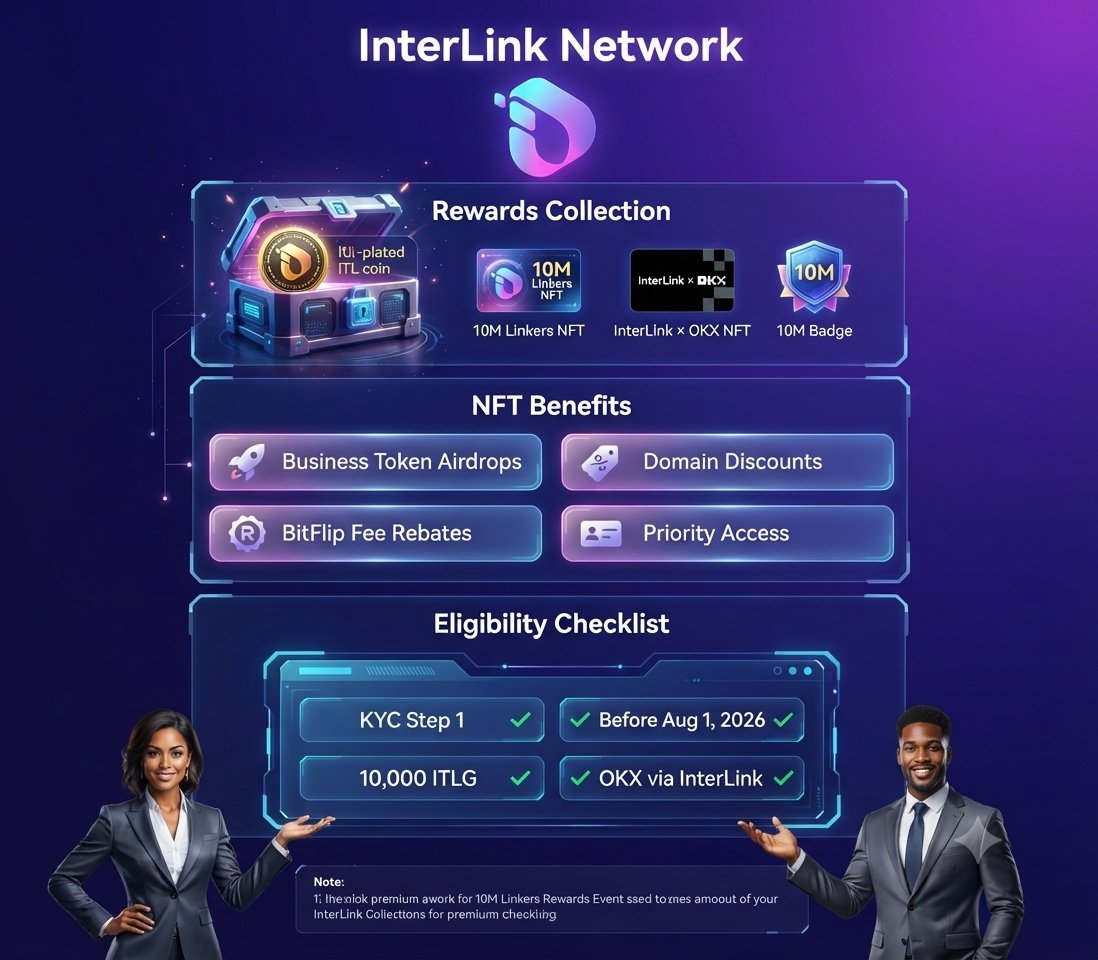 reality43574's tweet photo. 🎉InterLink Network
Rewards Collection (రివార్డ్స్ కలెక్షన్)
1Ui-plated ITL coin
10M Linkers NFT
InterLink × OKX NFT
10M Badge
#InterLink #ITL #ITLG #ITLX @InterLink Labs https://t.co/CJ5UN3Xfje
