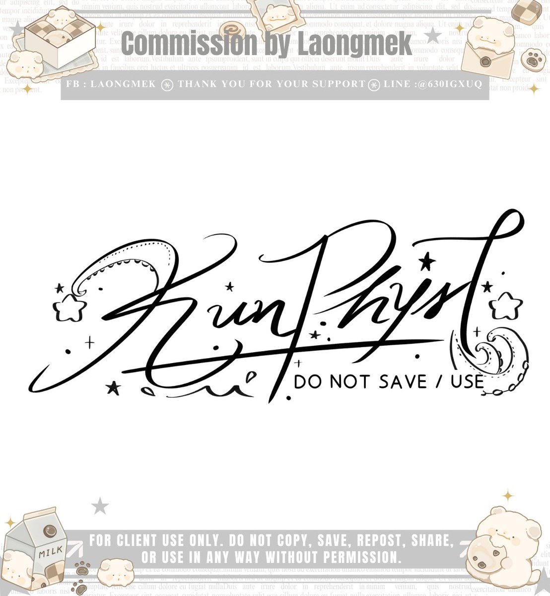 laongmek's tweet photo. ลายเซ็นดาว หมึก และคลื่น ผสมผสานเป็นเอกลักษณ์ที่สะท้อนตัวตนได้อย่างลงตัว 🖤
ขอบคุณสำหรับความไว้วางใจและการสนับสนุนผลงานของร้านนะคะ 🖤

#ลายน้ำ #ลายเซ็น #รับวาดรูป #commission #commissionopen #รับออกแบบ #รับทำลายน้ำ #รับทำลายเซ็น #procreate https://t.co/272t5scx7S