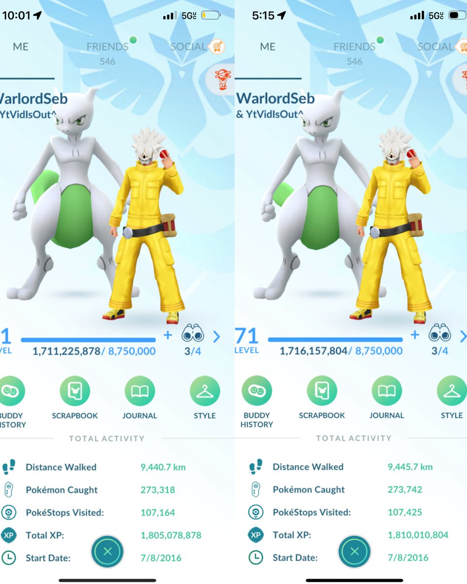 WarlordSeb_'s tweet photo. 🦅 MEGA STARAPTOR RAID DAY 🦅

~ 1 Hundo 💯
~ 16 Shinies ✨
~ 5M XP Gained 📈

Thanks to everyone who tuned into the stream! Had to end a bit early since I had to drive myself around for half of it. Not too many people came out today, so I didn’t get to do as many raids as I wanted! 😔

Still a pretty solid day overall!🫡 (Ofc the hundo gets sandwiched by two shinies 😭)

#PokemonGo #PokemonGoApp #ポケモンGO
