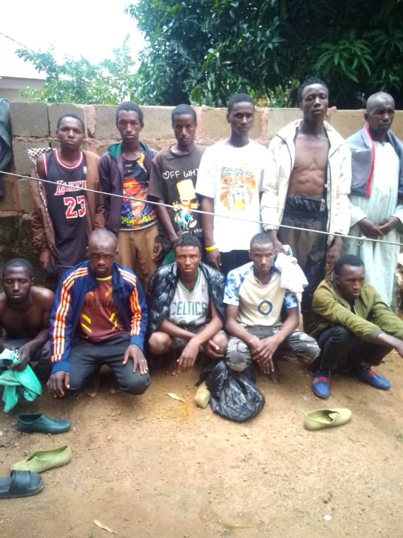 Troops arrest 11 suspected kidnappers in Jos North; 4 identified by victims