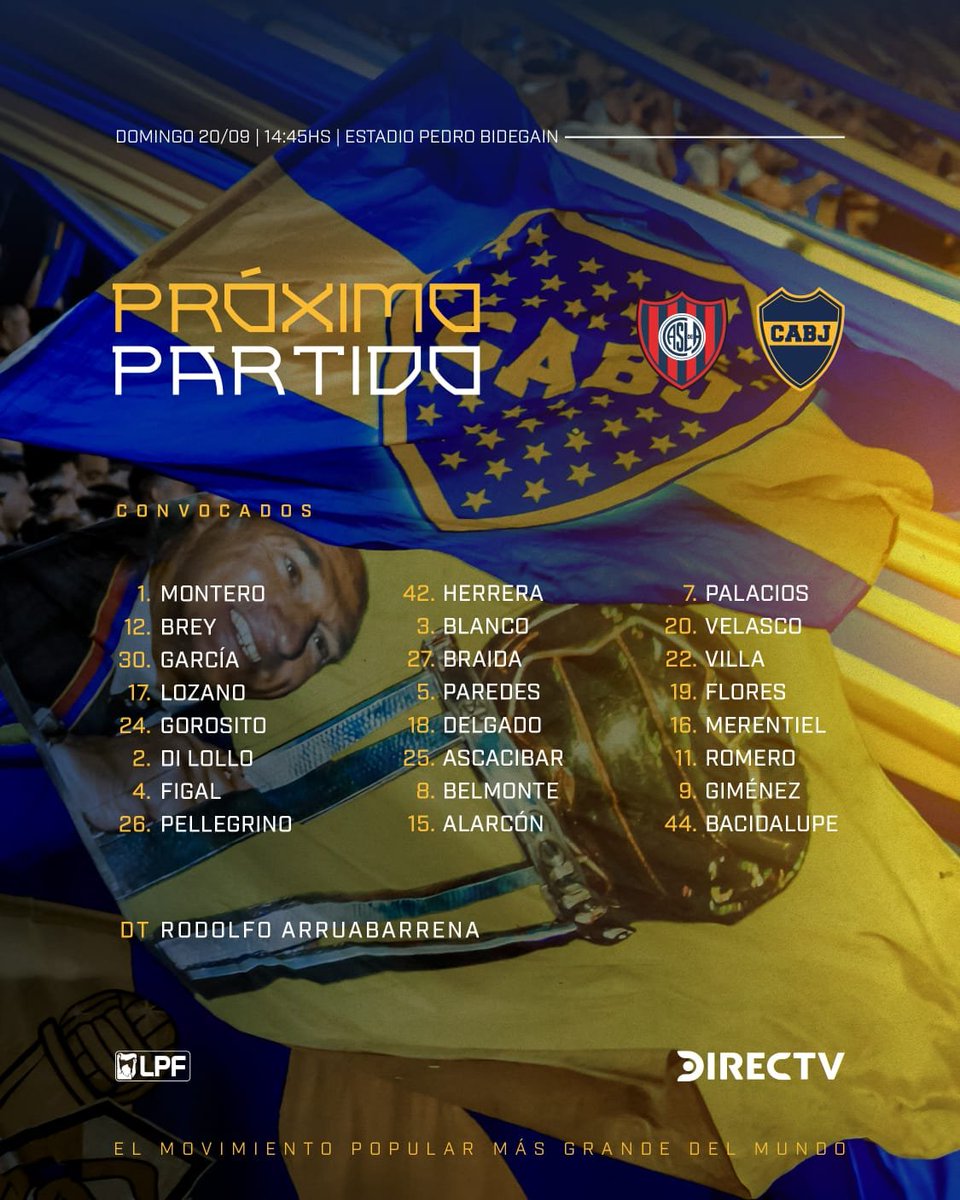 DamianAG3031492's tweet photo. 🚨AHORA | Los CONCENTRADOS de #Boca vs San Lorenzo (DOM 14.45 hs)
✅#Bacidalupe https://t.co/WnbEnEfwQk