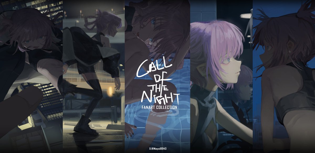 Mayoi8943's tweet photo. Here is a collection of Call of Night fanart series. 
Higher-quality images available HERE:https://t.co/lv0HCg6bML
Hope you enjoy. Good night! https://t.co/PkbEG563en