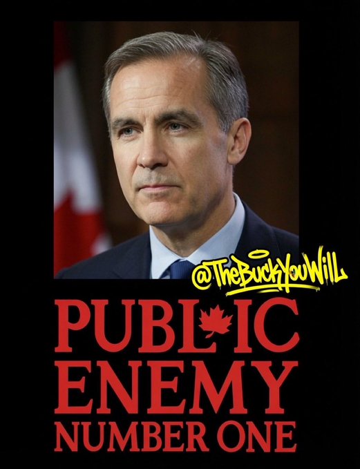 TheBuckYouWill's tweet photo. 🤣🤣🤣I DON’T KNOW WHO NEEDS TO HEAR THIS, BUT MARK CARNEY’S APPROVAL RATING IS *NOT* 70%!!!🤣🤣🤣

MARK CARNEY FACTS:

He’s a Gaslighter.
He’s a Narcissist. 
He’s a Money Launderer.
He’s not Canada First.
He’s pro EU
He’s anti-US
He’s pro China.
He’s Soft on Crime.
He’s a Dictator.
He’s Anti-Christian
He’s a Weakling.
He’s a Thief.
He’s a Coward.
He’s a WEF Globalist.
He’s a Terrorist Sympathizer.
He’s Universally Hated.
He’s a Criminal.
He’s Full of Conflicts of Interest.
He’s a literal Slave Owner.
He’s a Drug Pusher.
He’s Destroying Canada.
He’s a Bonafide Traitor.

HE’S @MARKJCARNEY, THUNDERCUNT.

(And he hates this picture, so whatever you do, don’t share it!)