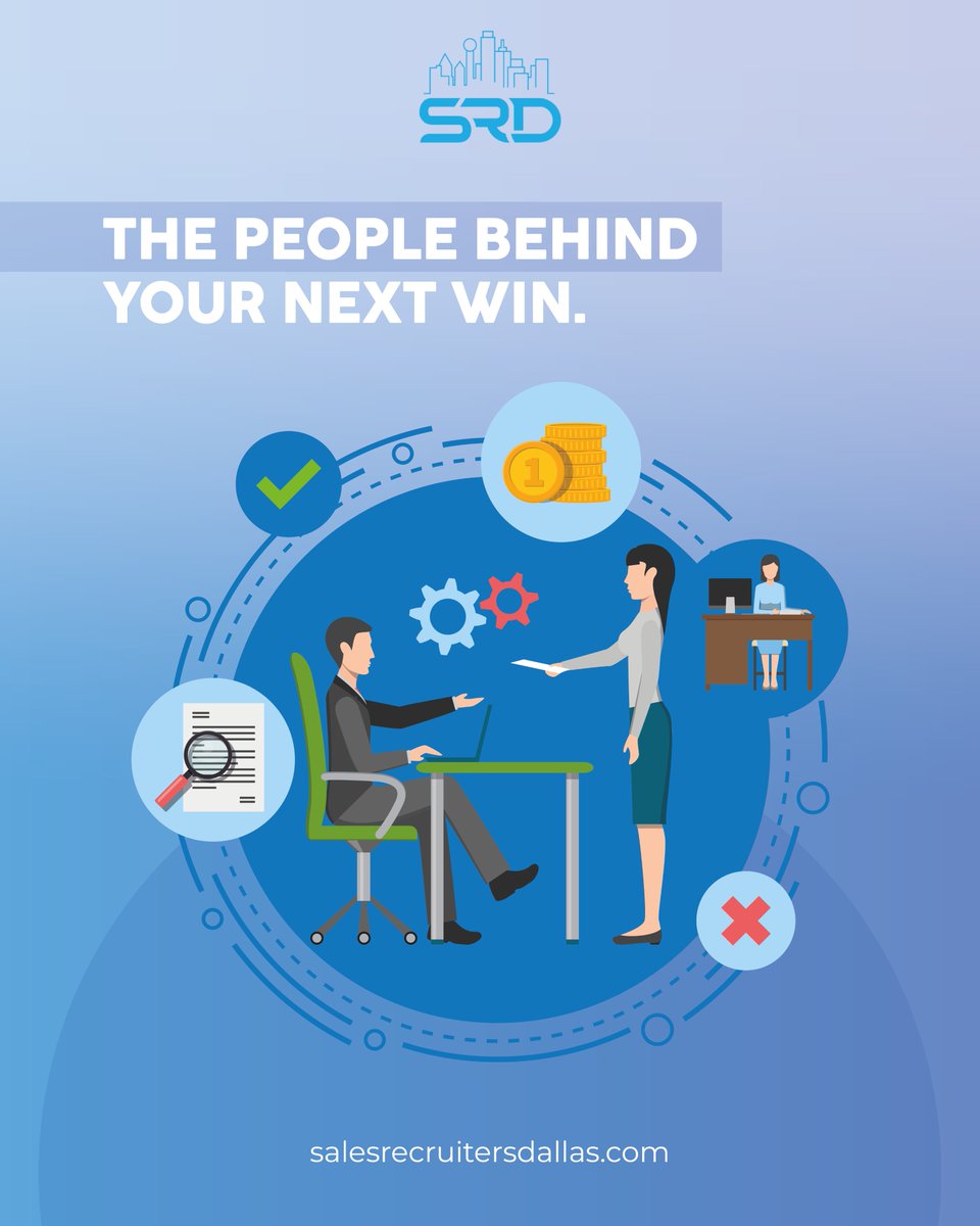 SalesRecDTX's tweet photo. Behind every sales win is the right person making it happen.
Sales Recruiters Dallas connects businesses with sales professionals ready to strengthen teams, territories, and growth.
Your next win could start with your next hire.
#salesrecruiting #dallasbusiness #salesteam https://t.co/5fRkANhvnB