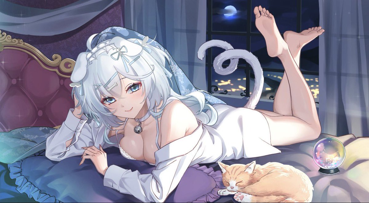 amirableVT's tweet photo. late night thinking of you 🐾 💙

🎨: @F1be4rt https://t.co/OsQOtKxFME